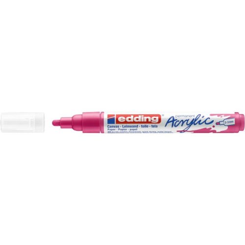 Edding 5100 Akril Marker M 2-3 mm Telemagenta 909 D10