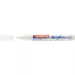 Edding 5100 Akril Marker M 2-3 mm Traffic White 922 D10