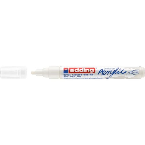 Edding 5100 Akril Marker M 2-3 mm Traffic White 922 D10