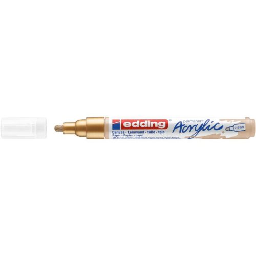 Edding 5100 Akril Marker M 2-3 mm Rich Gold 924 D10