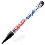 Edding 5300 Akril Marker F 1-2 mm Black 901 D10