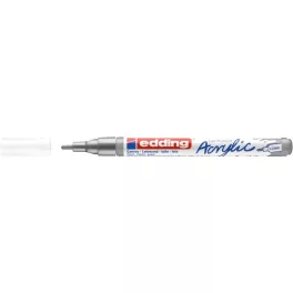 Edding 5300 Akril Marker F 1-2 mm Rich Silver 923 D10