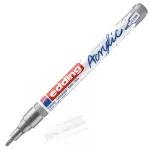 Edding 5300 Akril Marker F 1-2 mm Rich Silver 923 D10