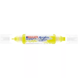   Edding 5400 Akril Marker 3D Double Liner 2-3 mm/5-10 mm Neon Yellow 065 D5