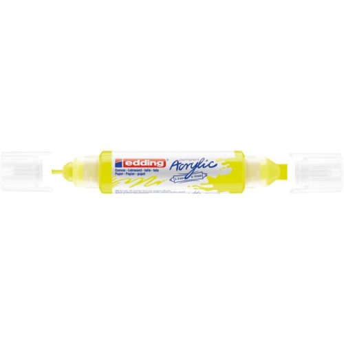 Edding 5400 Akril Marker 3D Double Liner 2-3 mm/5-10 mm Neon Yellow 065 D5