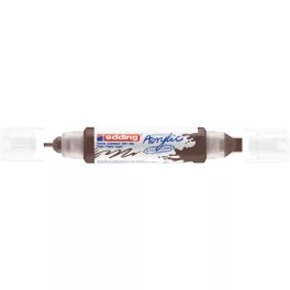   Edding 5400 Akril Marker 3D Double Liner 2-3 mm/5-10 mm Chocolate Brown 907 D5