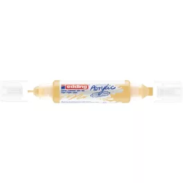   Edding 5400 Akril Marker 3D Double Liner 2-3 mm/5-10 mm Pastel Yellow 915 D5