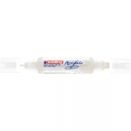   Edding 5400 Akril Marker 3D Double Liner 2-3 mm/5-10 mm Traffic White 922 D5