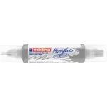 Edding 5400 Akril Marker 3D Double Liner 2-3 mm/5-10 mm Rich Silver 923 D5