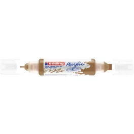   Edding 5400 Akril Marker 3D Double Liner 2-3 mm/5-10 mm Rich Gold 924 D5