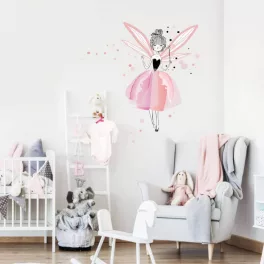   Gyerekszoba falmatrica - Elbűvölő tündér hercegnőknek N.1 - 95x66cm