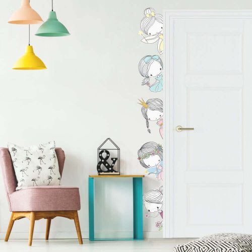 INSPIO tündérek az ajtó körül - Falmatricák N.1. - BAL OLDALI