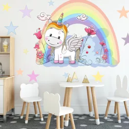   Falmatrica - Az én egyszarvúm N.1 - egyszarvú 60x80cm +szöveg és csillagok