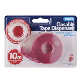   Ico Smart Ragasztószalag Tépő Pink + Ragasztószalag Bliszter