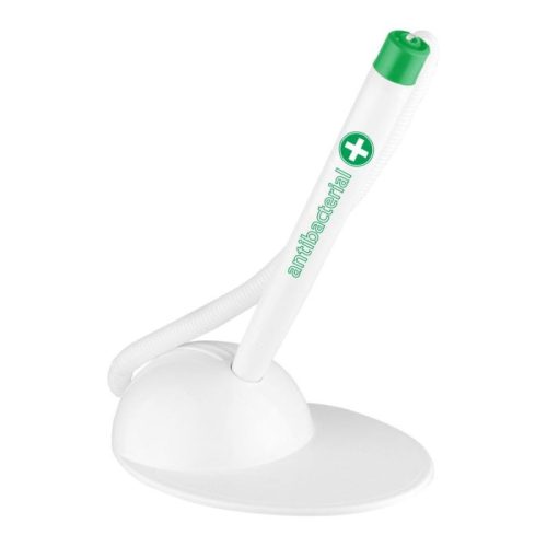 Ico Antibakteriális T-Pen Ügyféltoll Fehér/Zöld Polibliszter