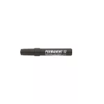 Ico Permanent Marker 12 Fekete D25