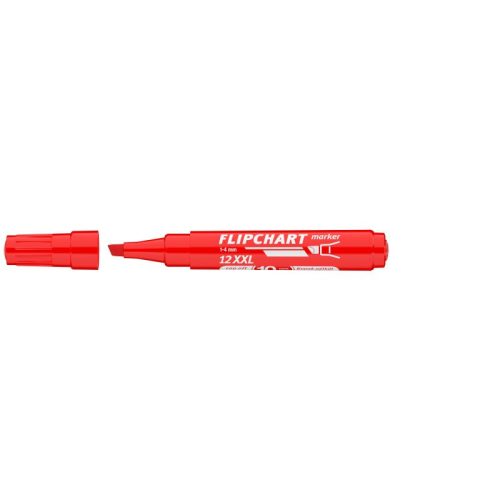 Ico Flipchart Marker 12 Xxl Marker Piros D10