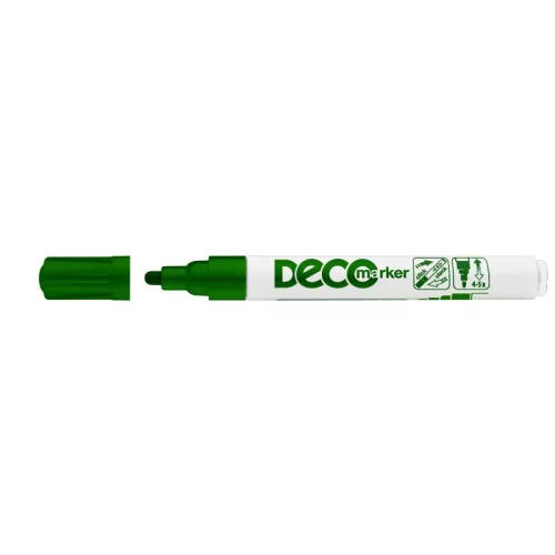 Ico Deco Marker Lakkmarker Zöld D10
