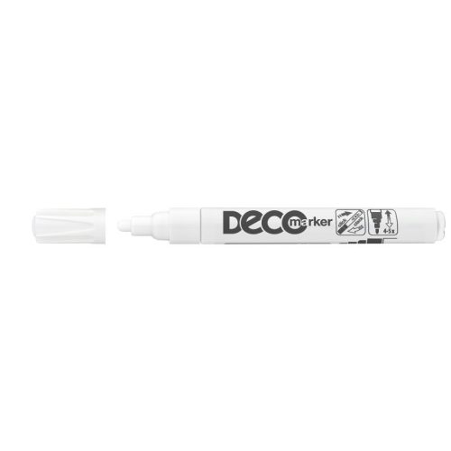 Ico Deco Marker Lakkmarker Fehér D10