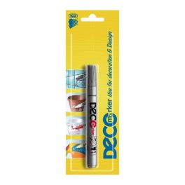 Ico Deco Marker Lakkmarker Ezüst Bliszter