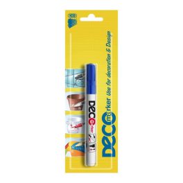 Ico Deco Marker Lakkmarker Kék Bliszter