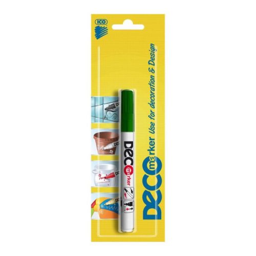 Ico Deco Marker Lakkmarker Zöld Bliszter