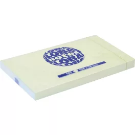   Global Notes Jegyzettömb Öntapadós 75x125 mm 100 Lap Sárga