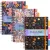 Pukka Pad Spirálfüzet B/5 100 Lapos Vonalas 3 Regiszteres Project Book Bloom Vegyes Mintákban