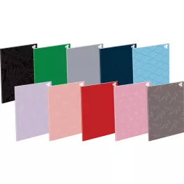   T-Creativ Füzet A/4 87-40 Négyzetrácsos Vegyes Mintákban Plain New