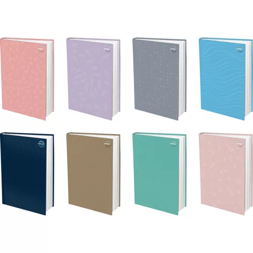 T-Creativ Napló A/5 48 Lapos Keményfedeles Sima Vegyes Mintákban Extra