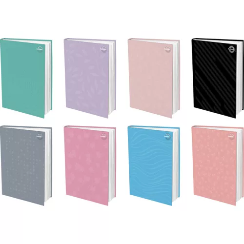 T-Creativ Napló A/5 48 Lapos Keményfedeles Vonalas Vegyes Mintákban Extra