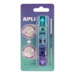 Hibajavító És Ragasztó 2 Az 1-Ben Vegyes Színek Kétfunkciós Kompakt Praktikus Funkcionális Gazdaságos