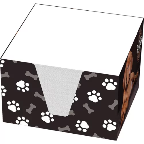 T-Creativ Tépőtömb 9x9x6 cm Tokos Puppies