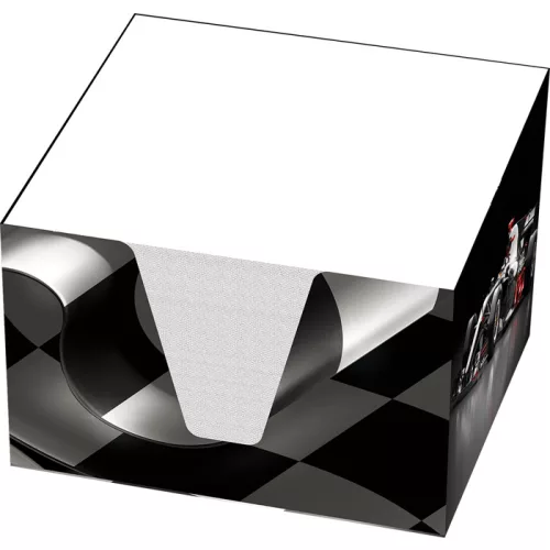 T-Creativ Tépőtömb 9x9x6 cm Tokos Sportcars