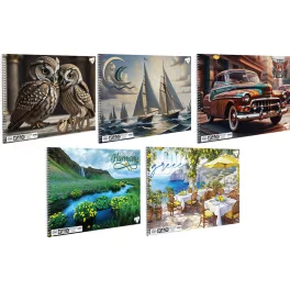   T-Creativ Vázlatfüzet B/4 30 Lapos 170 Gramm Color Vegyes Mintákban