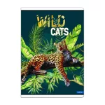 Lastva Tűzött Füzet A/5 Négyzetrácsos 52 Lap Wild Cats 33093