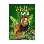 Lastva Tűzött Füzet A/5 Négyzetrácsos 52 Lap Wild Cats 33093