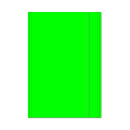Lastva Karton Gumis Mappa A/4 450 grammos Colored 3339 Zöld