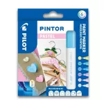 Pilot Pintor 6 Darabos Szett Pasztell Színek M