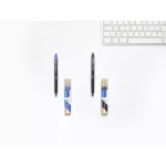Pilot Bt Frixion Clicker Point 05 Törölhető Roller Kék + 3 Darabos Betétszett Kék