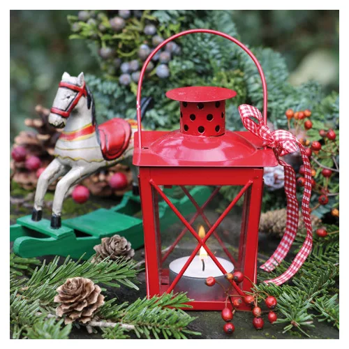 Ti-Flair Szalvéta 33x33 cm 3 Rétegű 20 Lap/Csomag Red Lantern & Rocking Horse Tél