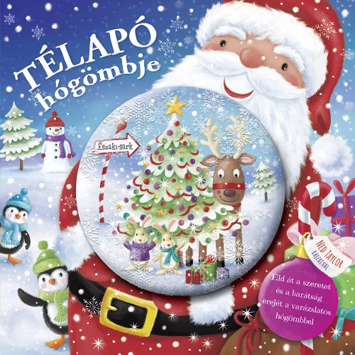 Napraforgó Csillogó Mesevilág - Télapó Hógömbje