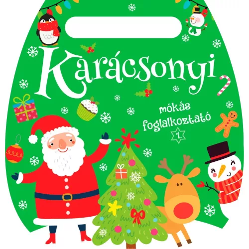 Napraforgó Karácsonyi Mókás Foglalkoztató 1. - Zöld