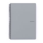 Pastelini Spirál Füzet A/4 Vonalas 60 Lap Szürke 8-804