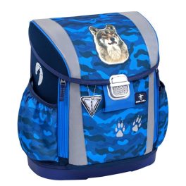   Belmil Merevfalú Iskolatáska Customize-me 404-20/AG Alpha Wolf AGR Tanusítvánnyal