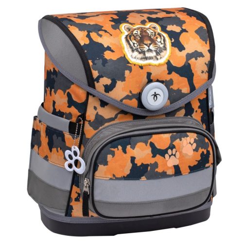 Belmil Merevfalú Iskolatáska Compact 405-41/AG Orange Camouflage AGR Tanusítvánnyal