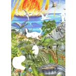 1000 Dinó Matricája - Fehér