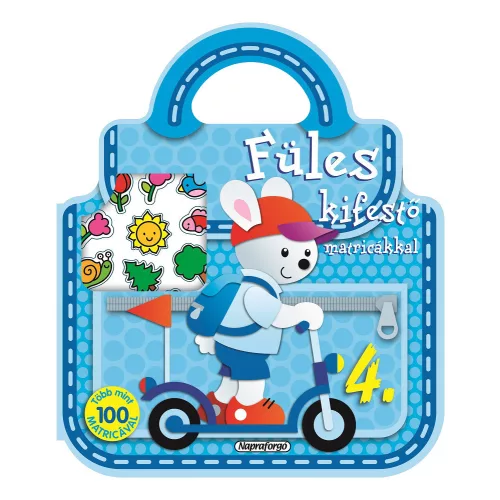 Füles Kifestő Matricákkal - 4. Roller