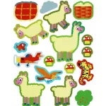 Kedvenceink Matricásfüzete - Lámák