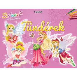 Színező Matricákkal - Tündérek